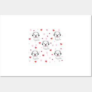 Cute Doggie & Puppies Lover Posters and Art